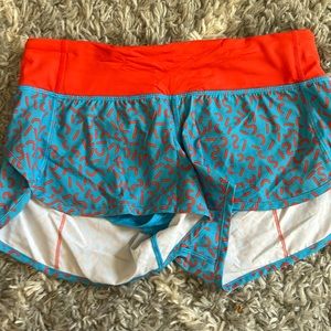 RARE Lululemon cereal Speed 2.5" inseam